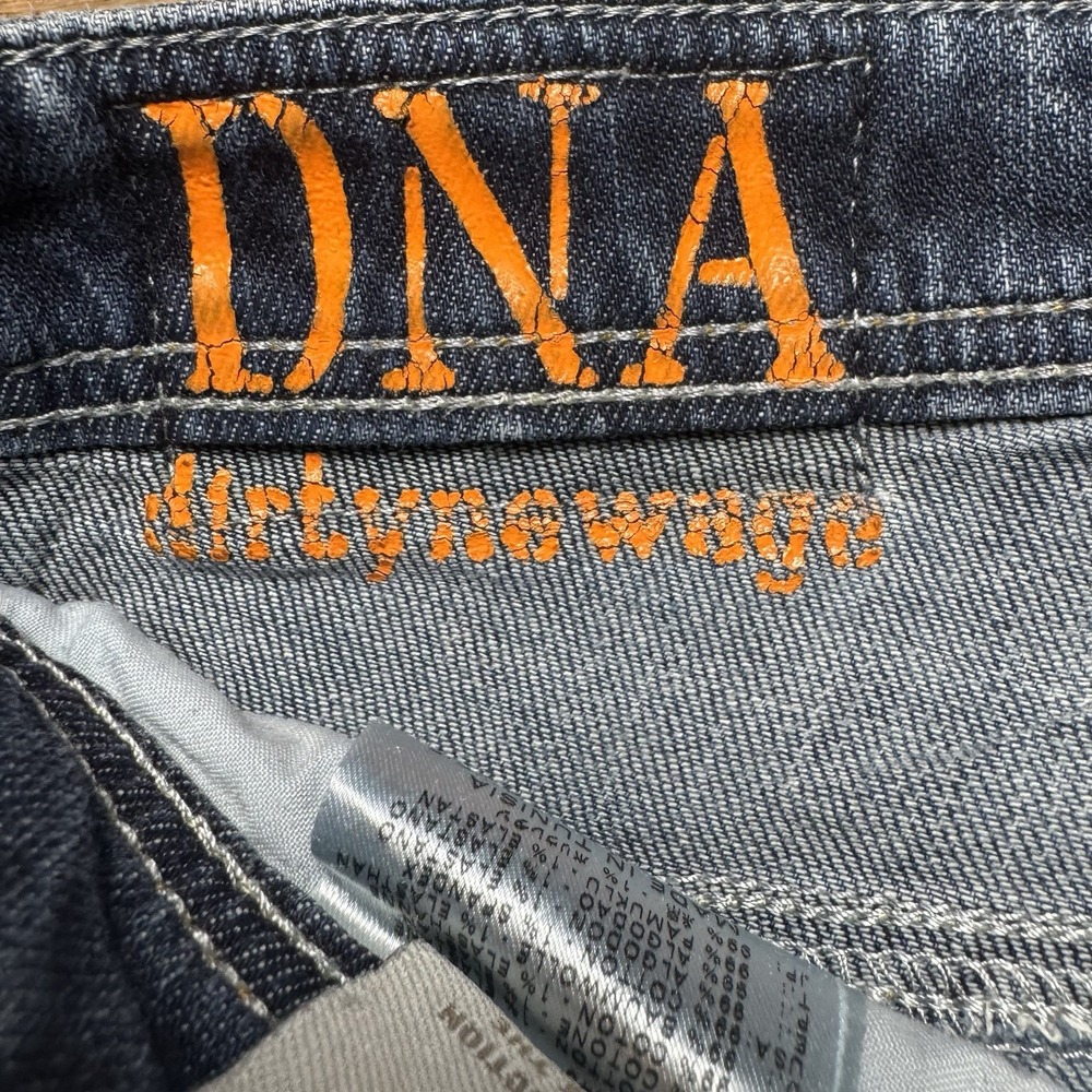 Diesel Jeans Men 33x34 Blue Safado Slim Straight Leg Ripped Rockstar DNA 0066X - Picture 9 of 15